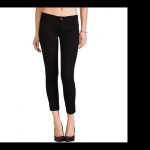 Siwy Stretch Velvet Hannah in Black